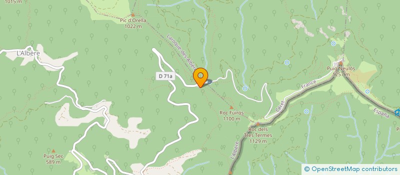 localisation de l'entreprise MADAME ELODIE SUAREZ  L ALBERE