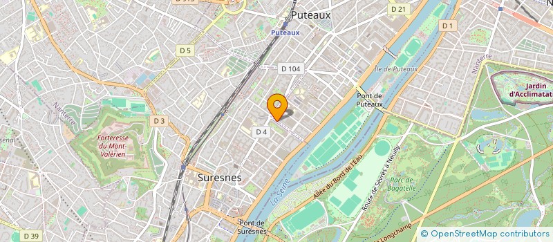 localisation de l'entreprise MADAME ELODIE SUET  PUTEAUX