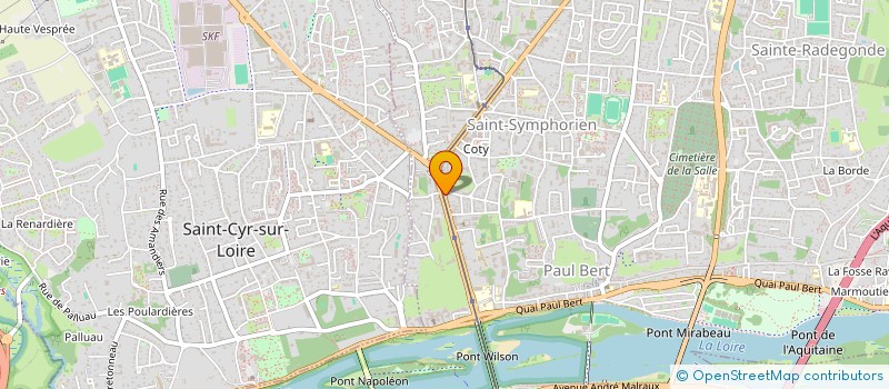 localisation de l'entreprise MADAME ELODIE TAHON  TOURS