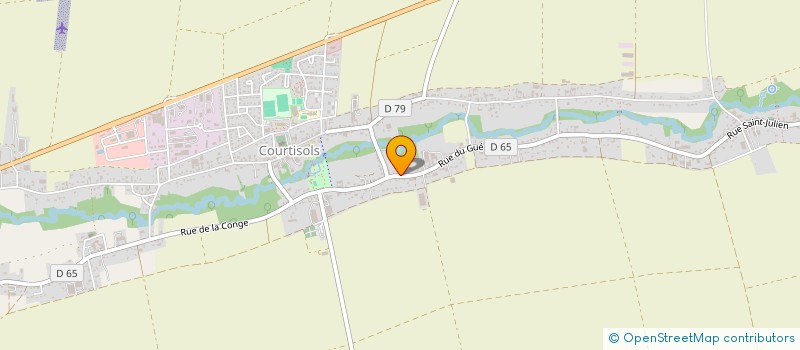 localisation de l'entreprise MADAME ELODIE TAISNES  COURTISOLS