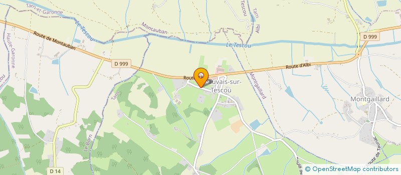 localisation de l'entreprise MADAME ELODIE TARDIEU  MONTGAILLARD