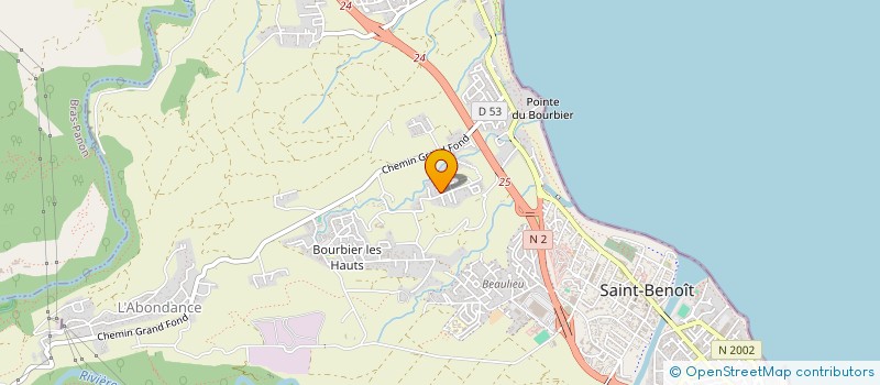 localisation de l'entreprise MADAME ELODIE TECHER  SAINT-BENOIT