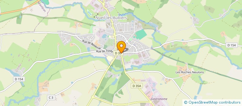 localisation de l'entreprise MADAME ELODIE TESSIER à NUEIL-LES-AUBIERS