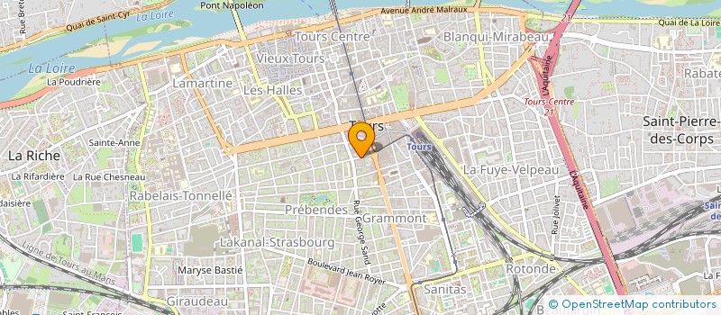 localisation de l'entreprise MADAME ELODIE TEXIER  TOURS