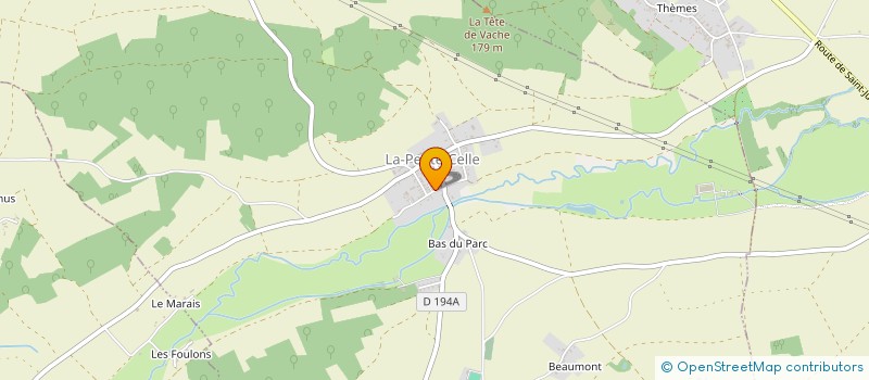 localisation de l'entreprise MADAME ELODIE THERMINOT  LA CELLE-SAINT-CYR