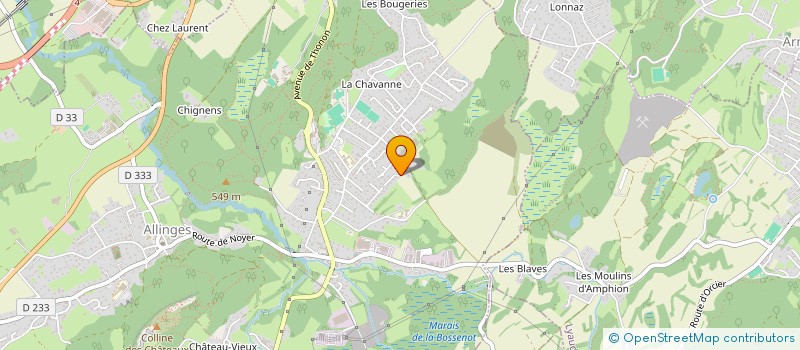 localisation de l'entreprise MADAME ELODIE THIEBAUD  ARMOY