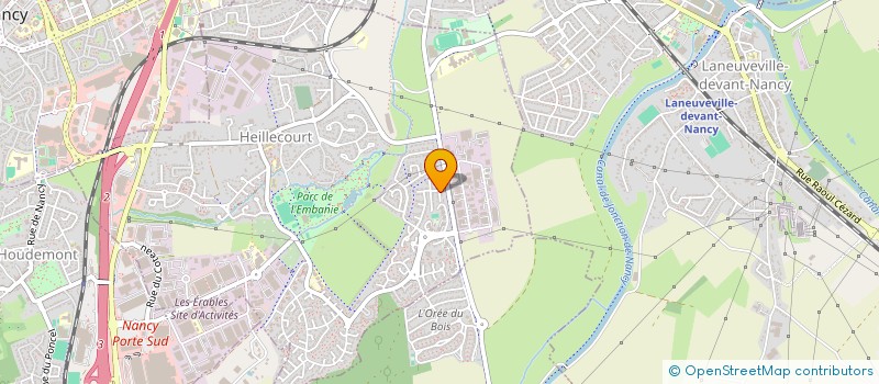 localisation de l'entreprise MADAME ELODIE THIERY  HEILLECOURT