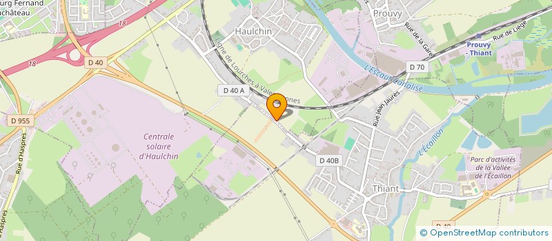 localisation de l'entreprise MADAME ELODIE TICHOUX  HAULCHIN