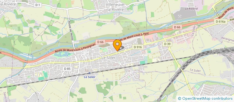 localisation de l'entreprise MADAME ELODIE TIXADOR  LE SOLER