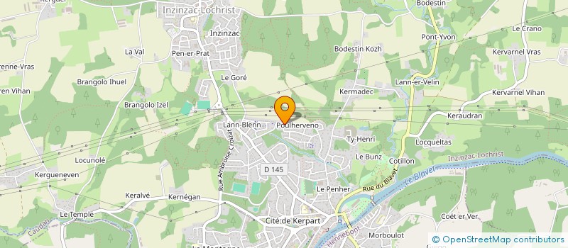 localisation de l'entreprise MADAME ELODIE TO  INZINZAC-LOCHRIST