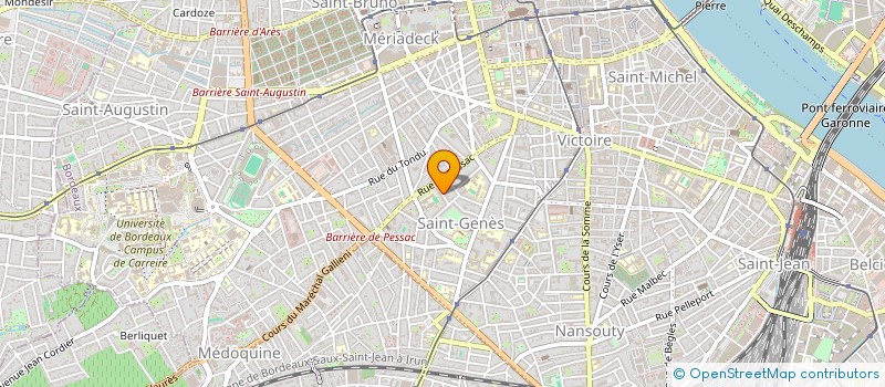 localisation de l'entreprise MADAME ELODIE TOLEDO  BORDEAUX