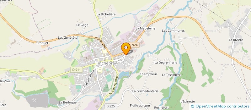 localisation de l'entreprise MADAME ELODIE TOLLU à MONTSECRET-CLAIREFOUGERE