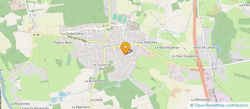 localisation de l'entreprise MADAME ELODIE TORRECILLAS  LAILLE