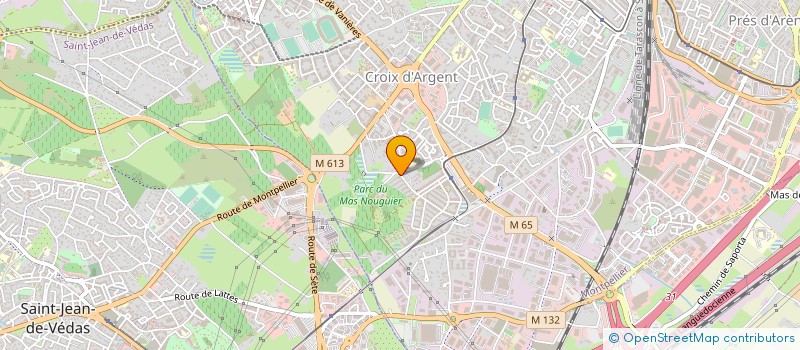 localisation de l'entreprise MADAME ELODIE TOUCHARD à MONTPELLIER