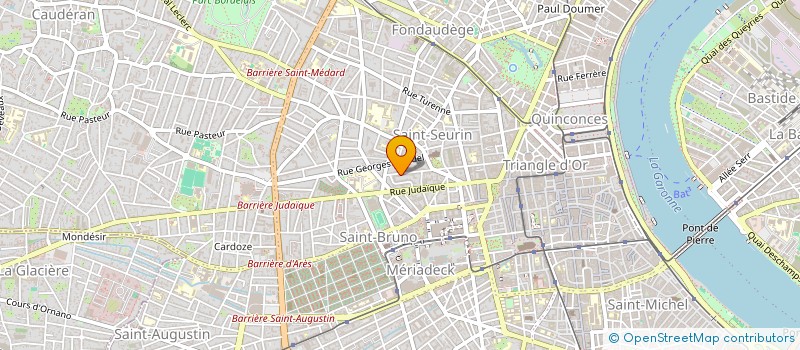 localisation de l'entreprise MADAME ELODIE TOULEMON à BORDEAUX