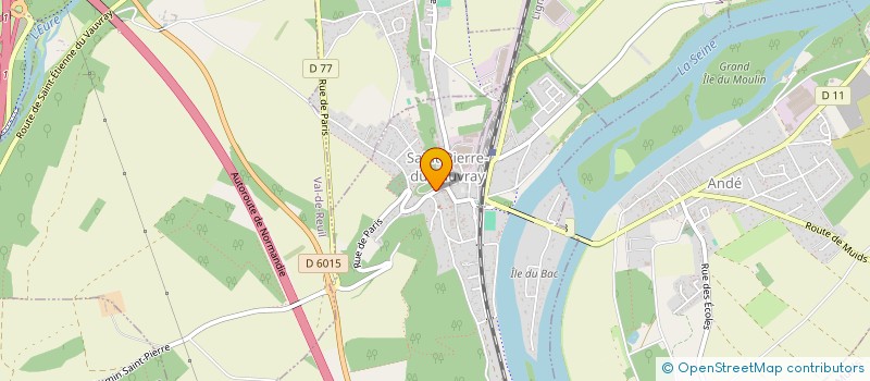 localisation de l'entreprise MADAME ELODIE TOURNACHE  SAINT-ETIENNE-DU-VAUVRAY