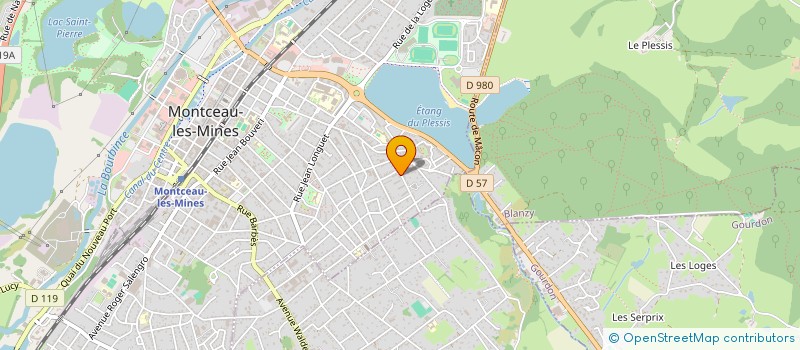 localisation de l'entreprise MADAME ELODIE TRAMOY  MONTCEAU-LES-MINES