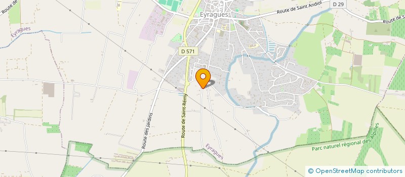 localisation de l'entreprise MADAME ELODIE TURC  EYRAGUES