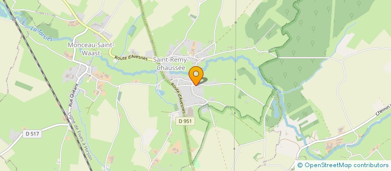 localisation de l'entreprise MADAME ELODIE TUTIN  SAINT-REMY-CHAUSSEE