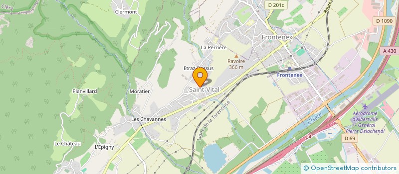 localisation de l'entreprise MADAME ELODIE UGHETTO  NOTRE-DAME-DES-MILLIERES