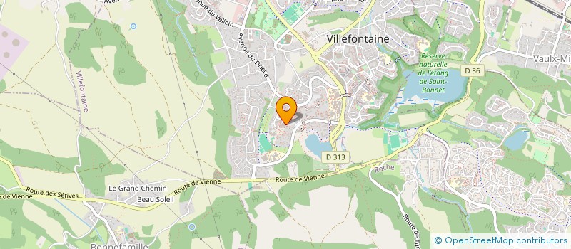 localisation de l'entreprise MADAME ELODIE UNTRAU  VILLEFONTAINE