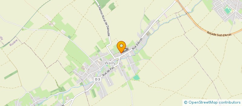 localisation de l'entreprise MADAME ELODIE VAN HOOREBEKE  TILLOY-LES-MOFFLAINES