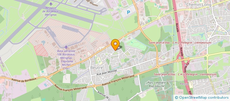 localisation de l'entreprise MADAME ELODIE VAN WAEYENBERGE  MERIGNAC