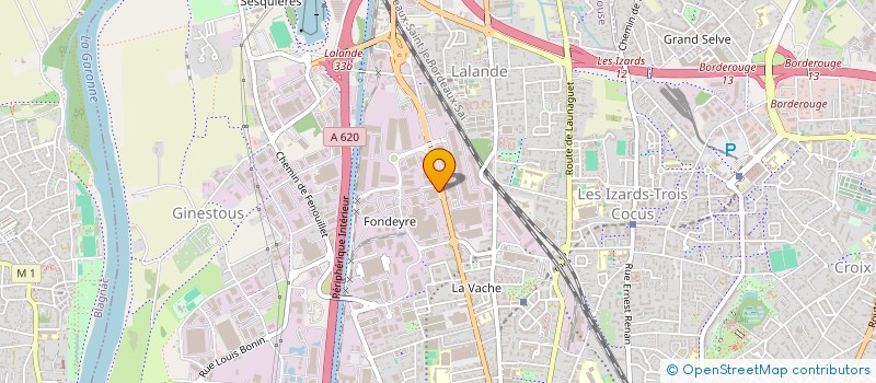 localisation de l'entreprise MADAME ELODIE VANLUGGENE à TOULOUSE
