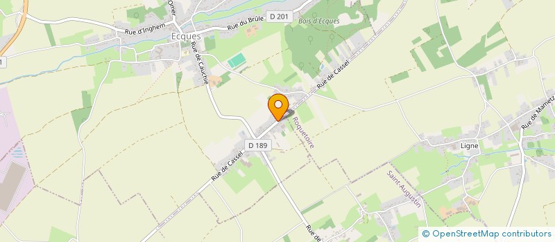 localisation de l'entreprise MADAME ELODIE VANPOULLE  ECQUES