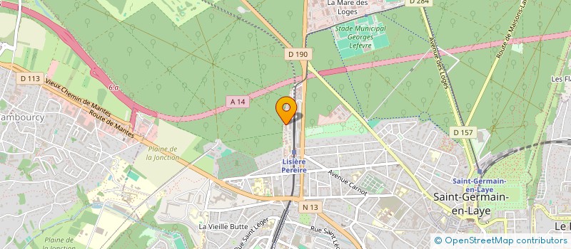 localisation de l'entreprise MADAME ELODIE VARELA  SAINT-GERMAIN-EN-LAYE