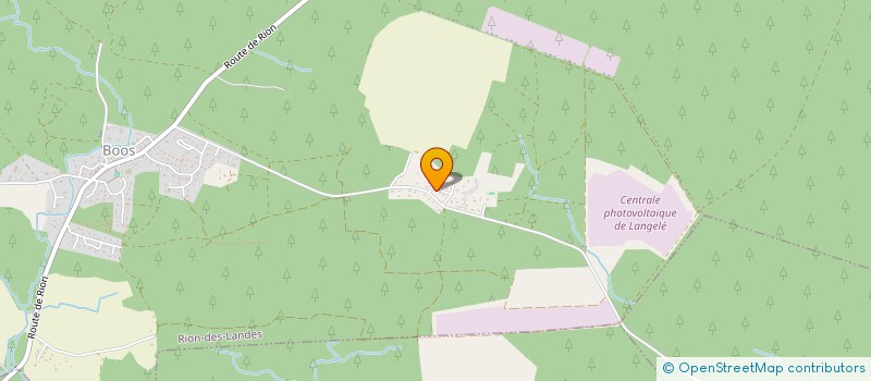 localisation de l'entreprise MADAME ELODIE VARGAS à RION-DES-LANDES
