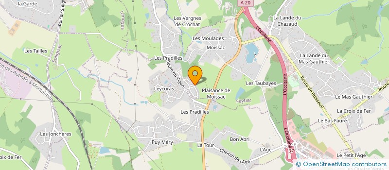localisation de l'entreprise MADAME ELODIE VARIN à FEYTIAT