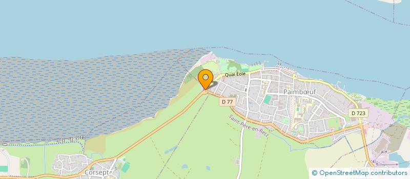 localisation de l'entreprise MADAME ELODIE VASSEUR  PAIMBUF