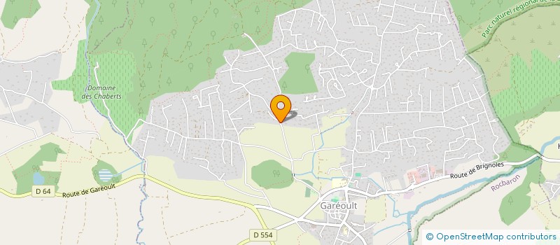 localisation de l'entreprise MADAME ELODIE VAUTHIER-BOTTE  GAREOULT