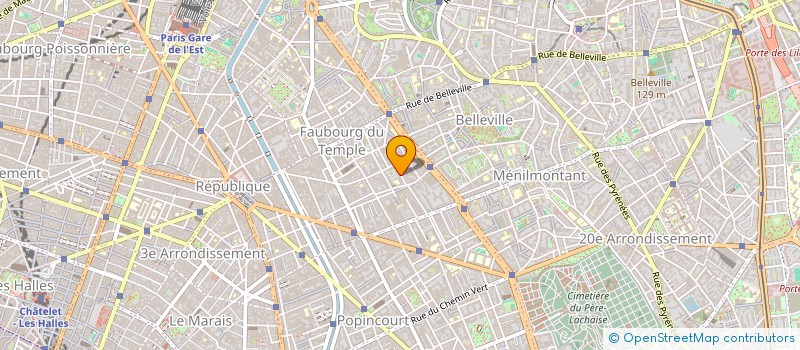 localisation de l'entreprise MADAME ELODIE VERDURE  PARIS