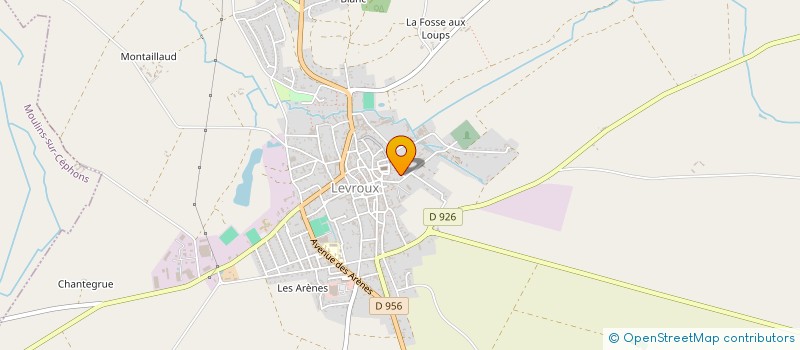 localisation de l'entreprise MADAME ELODIE VEROLLET à LEVROUX