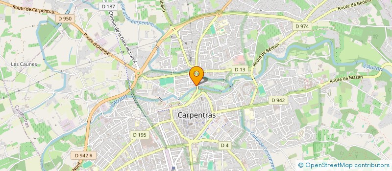 localisation de l'entreprise MADAME ELODIE VIAL  CARPENTRAS