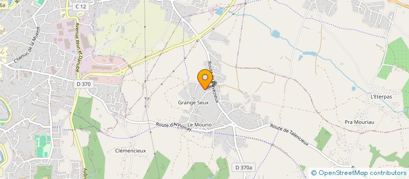 localisation de l'entreprise MADAME ELODIE VIAL  VERNOSC-LES-ANNONAY