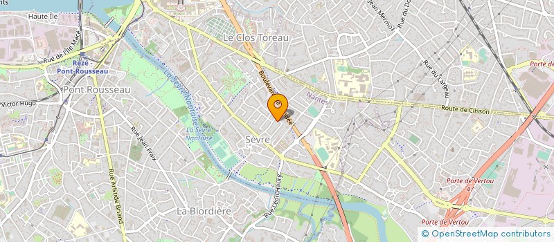 localisation de l'entreprise MADAME ELODIE VIDAL à NANTES