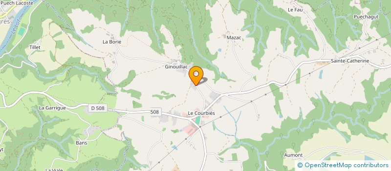 localisation de l'entreprise MADAME ELODIE VIDAL  ALMONT-LES-JUNIES