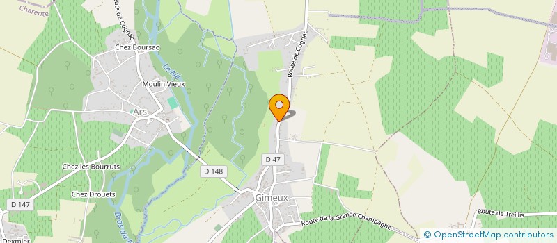 localisation de l'entreprise MADAME ELODIE VIMONT à SAINT-FORT-SUR-LE-NE