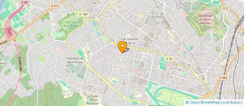 localisation de l'entreprise MADAME ELODIE VINCENT à RUEIL-MALMAISON