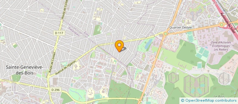 localisation de l'entreprise MADAME ELODIE VINDRET  SACLAS