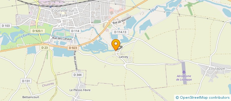 localisation de l'entreprise MADAME ELODIE VISERY à COURVILLE-SUR-EURE