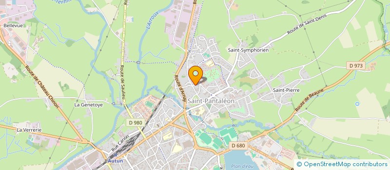 localisation de l'entreprise MADAME ELODIE VISSE  LA CELLE-EN-MORVAN