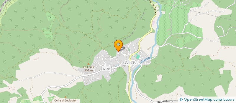 localisation de l'entreprise MADAME ELODIE VIVIEN  CABASSE