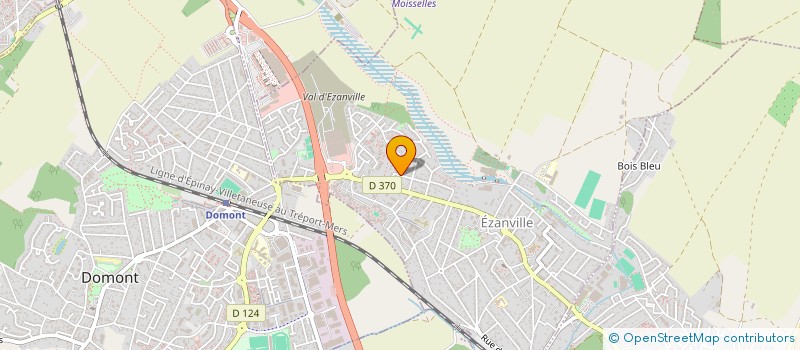 localisation de l'entreprise MADAME ELODIE VOYEUX  EZANVILLE