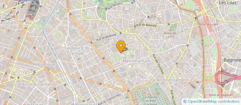 localisation de l'entreprise MADAME ELODIE WAGALA  PARIS