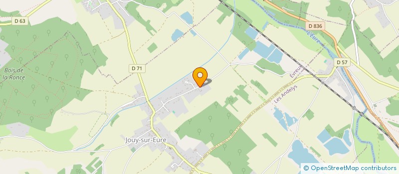 localisation de l'entreprise MADAME ELODIE WELNOWSKI à JOUY-SUR-EURE