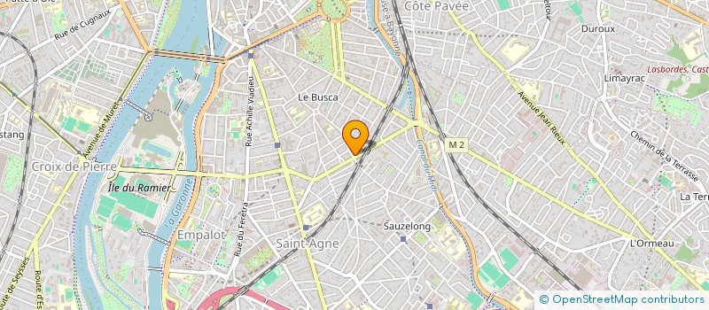 localisation de l'entreprise MADAME ELODIE WOIRET à TOULOUSE